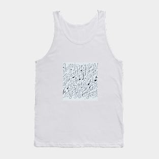 Music Notes Tank Top